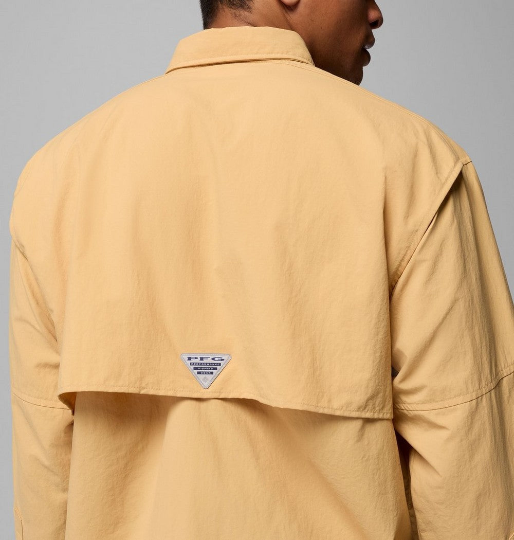 Men's Vented Long-Sleeve Fishing Shirt - Blue