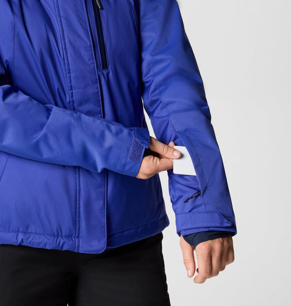 Women's Insulated Ski Jacket - Blue