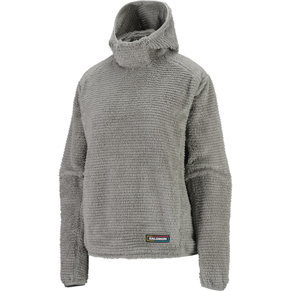 Women's Insulated Fleece Hoodie - Brown