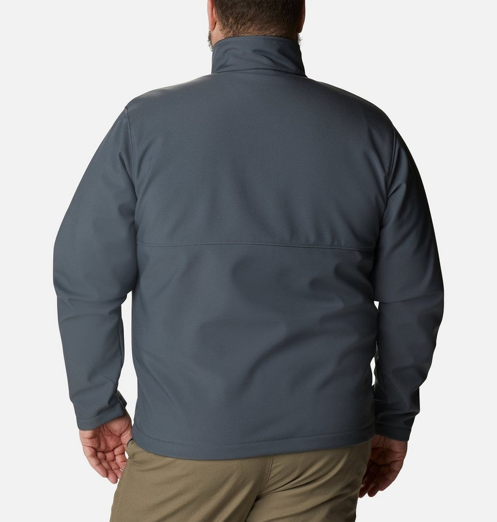 Men's Big Softshell Jacket - Grey