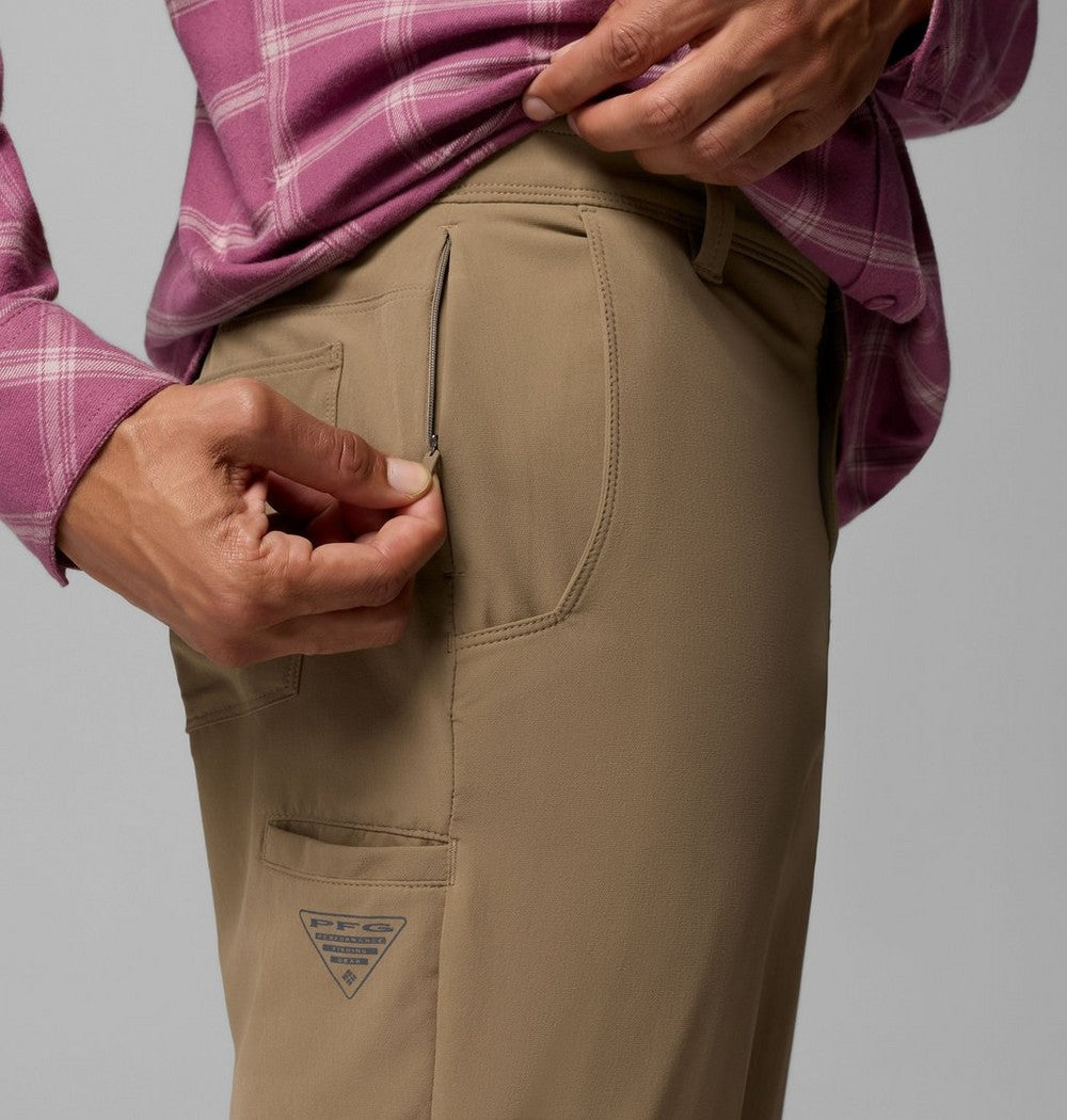 Men's Stretch Fishing Pants - Tan