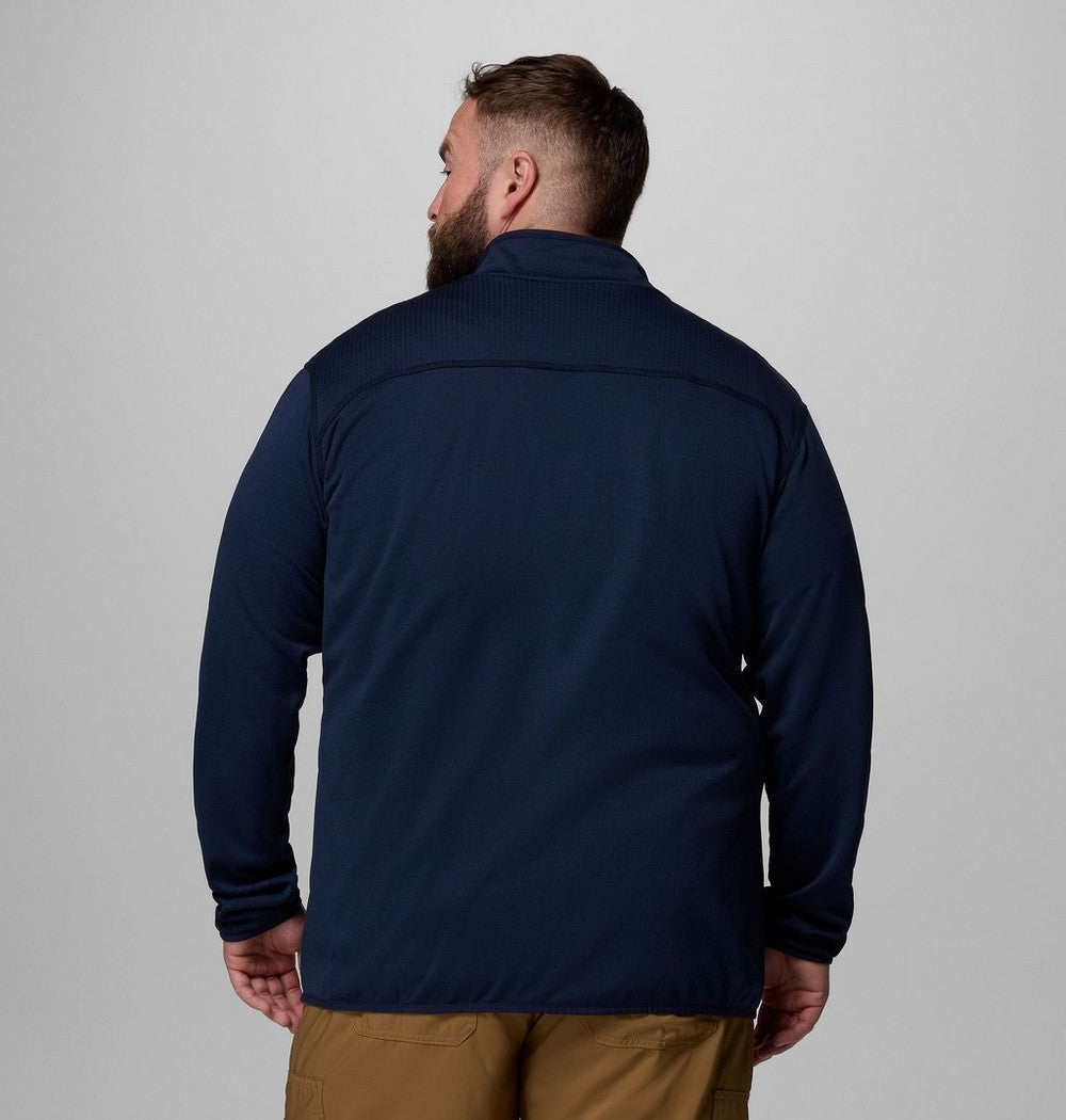 Men's Big Grid Fleece Full-Zip Jacket - Green