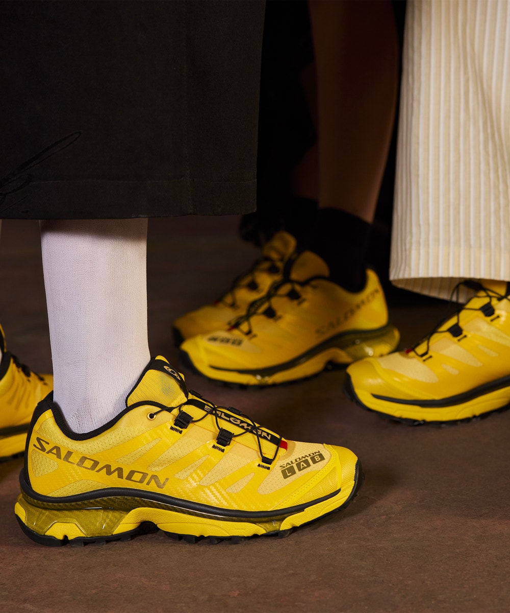 Yellow Trail Sneaker