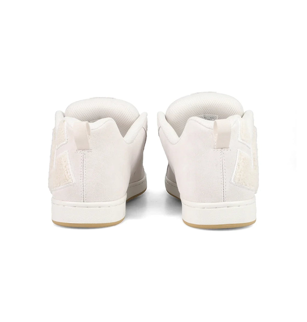 Women's Suede Padded Sneaker - Off White Gum