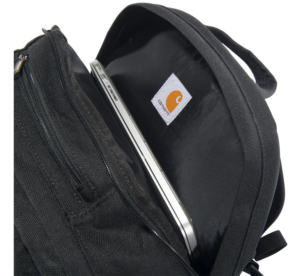 35L Triple-Compartment Backpack - Black