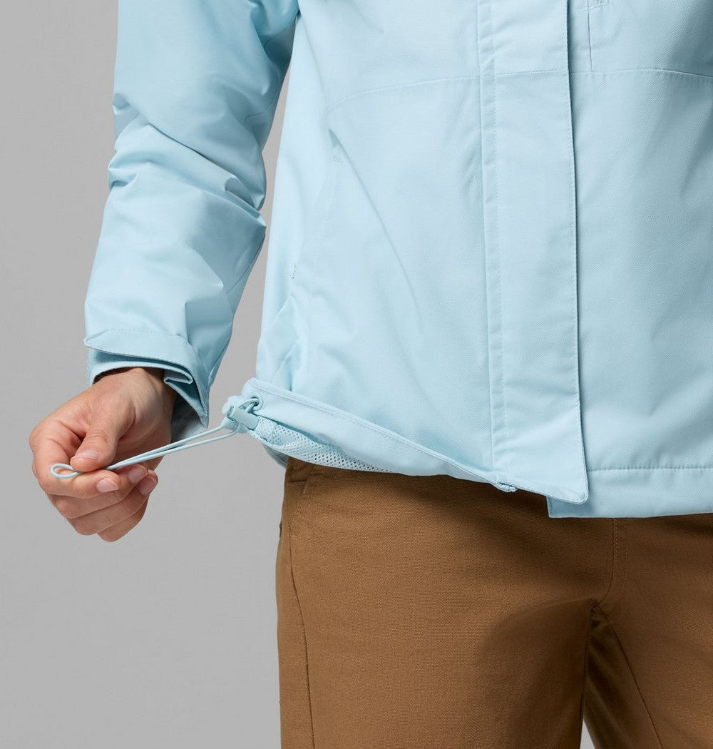 Women's Waterproof Rain Jacket - Coral