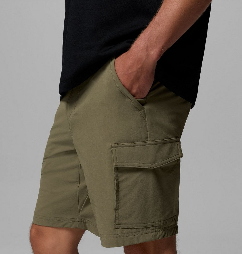 Men's Stretch Cargo Shorts - Black