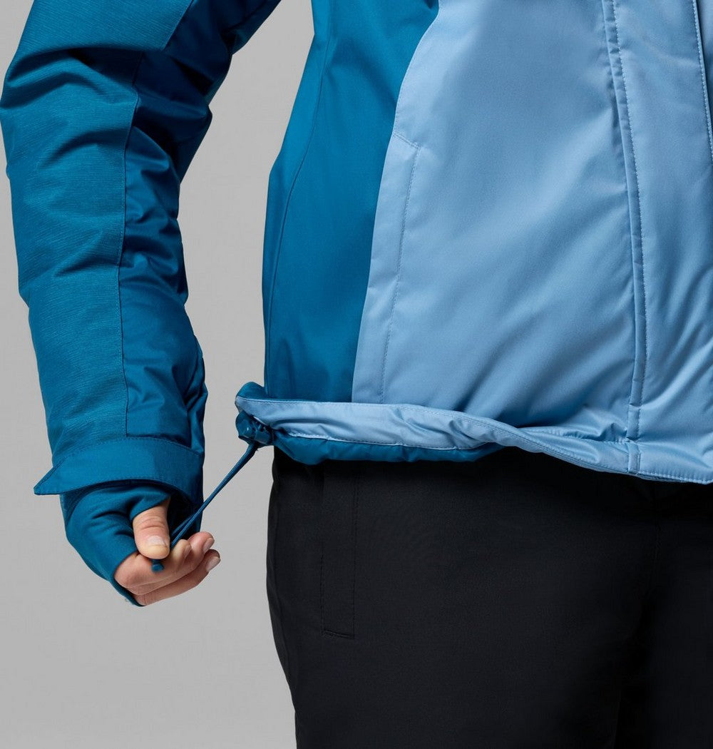 Women's Insulated Ski Jacket - Blue