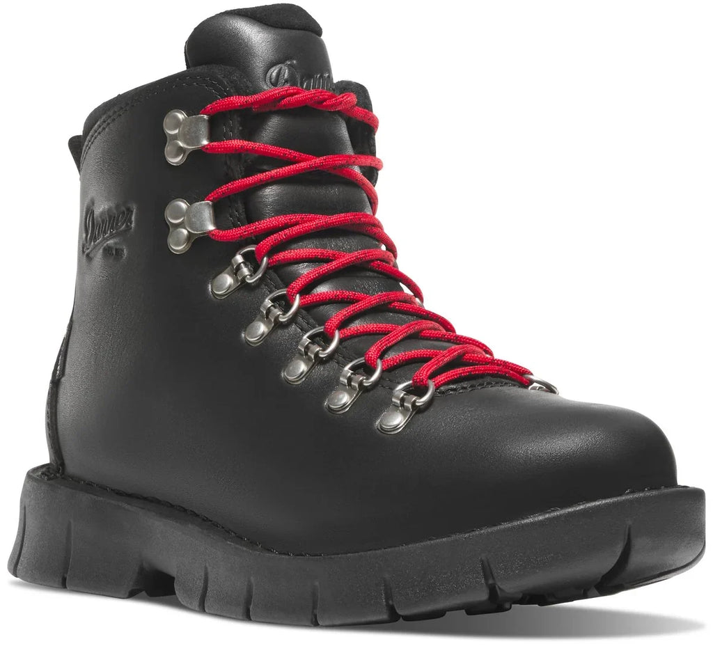 Women's Waterproof Leather Hiking Boot - Black
