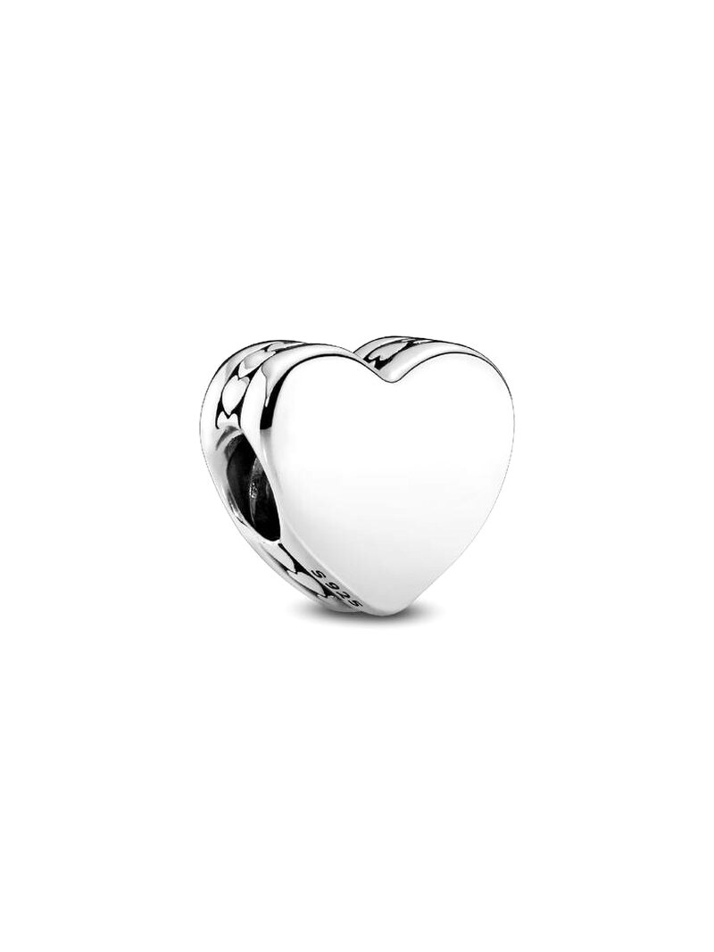Sterling Silver Engravable Heart Bracelet Set