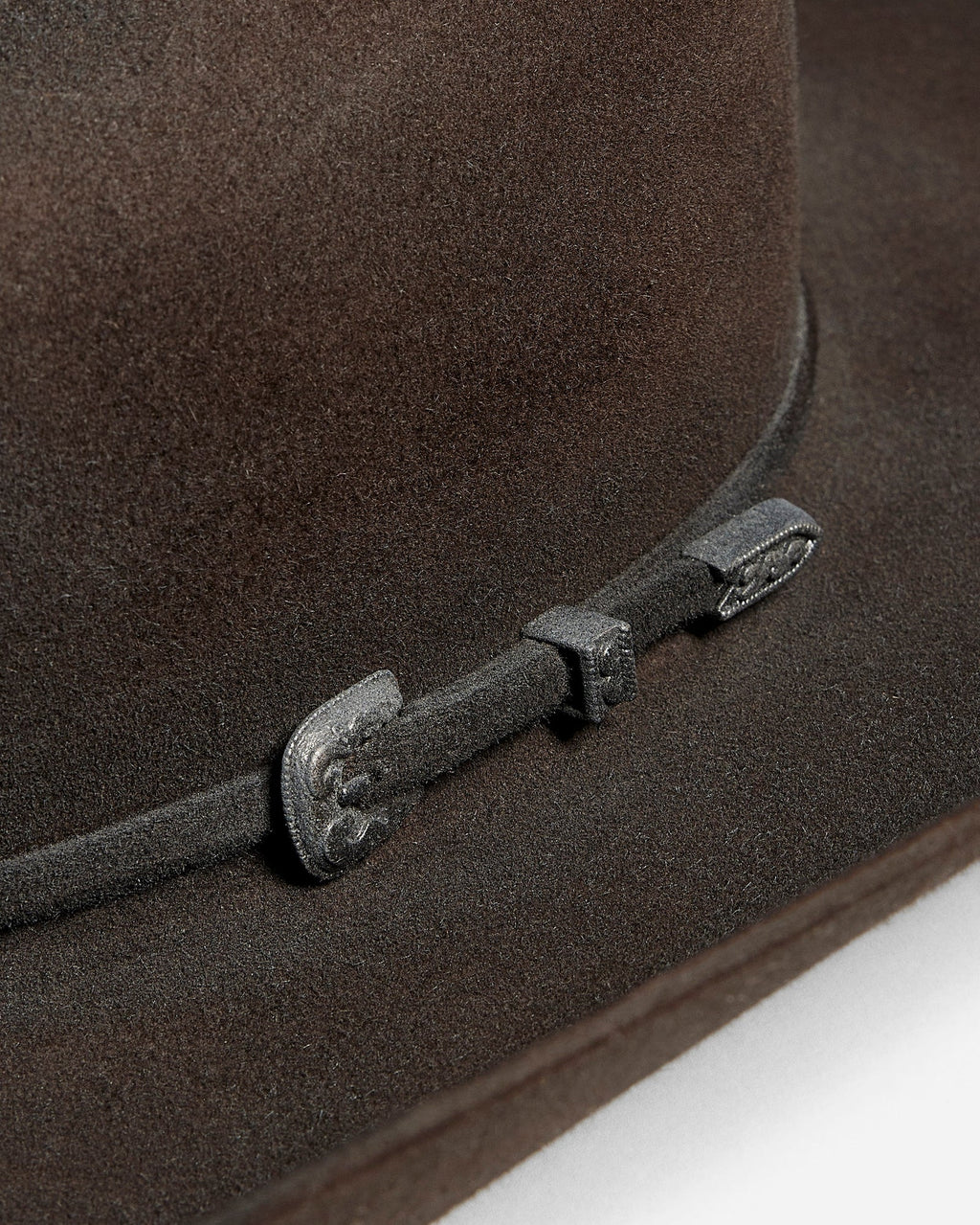 Rip's Cattleman Crown Distressed Brown Cowboy Hat