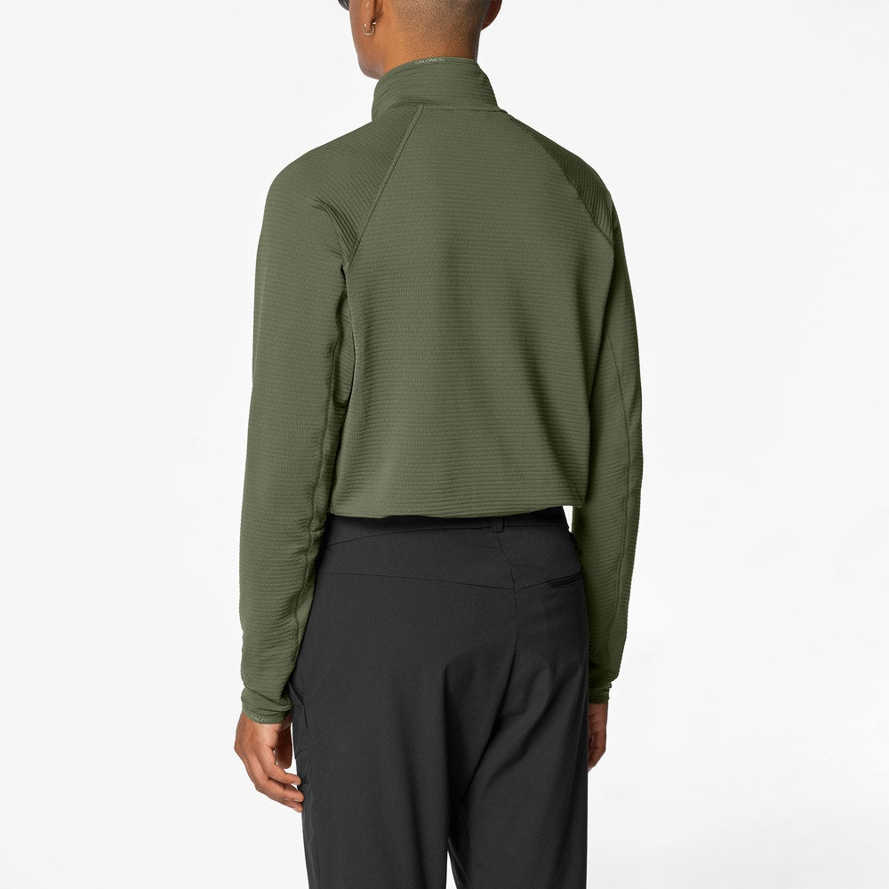 Men's Lightweight Full-Zip Fleece - Gray