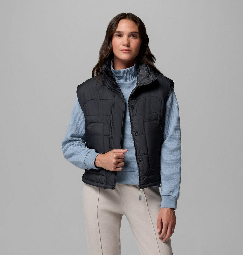 Women's Insulated Fishing Vest - Grey