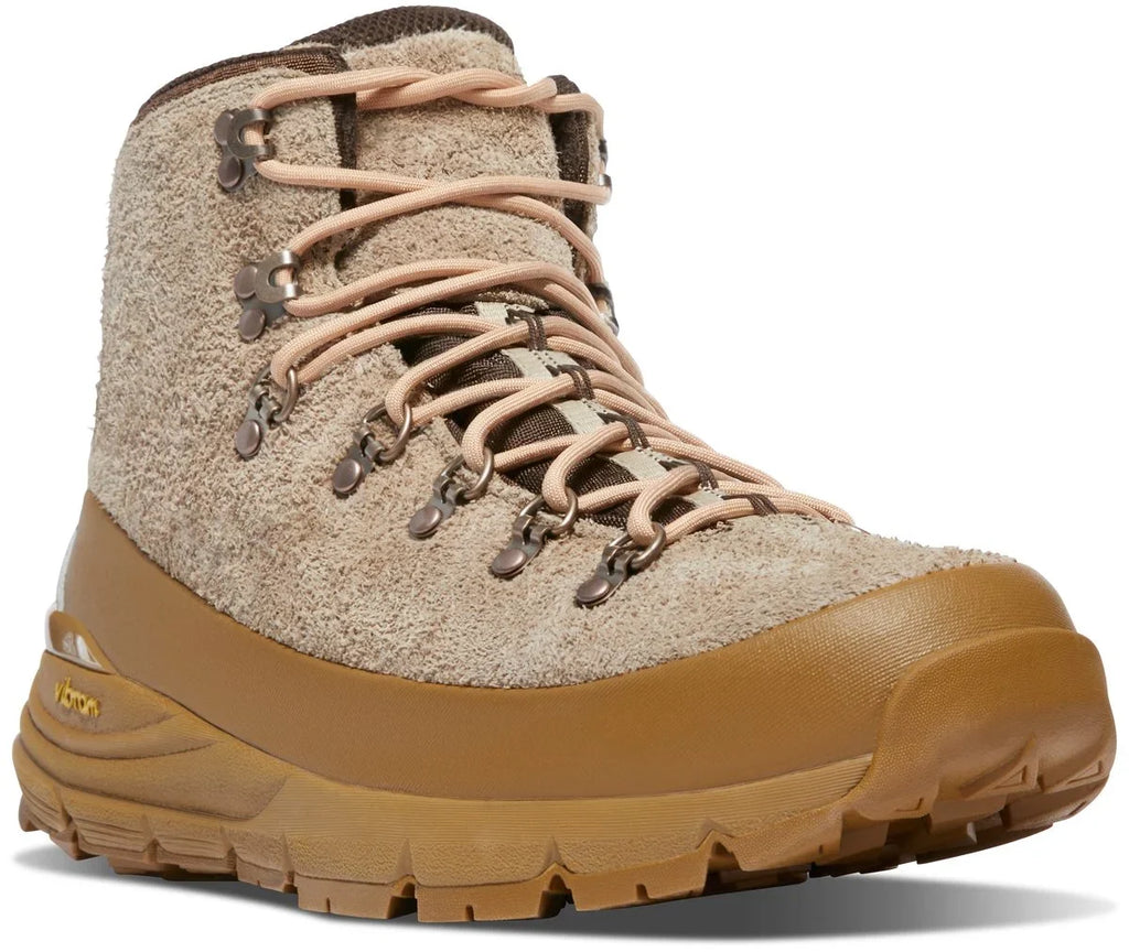 Waterproof Suede Hiking Boot - Almond