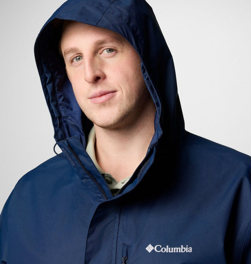 Men's Big Waterproof Rain Jacket - Red