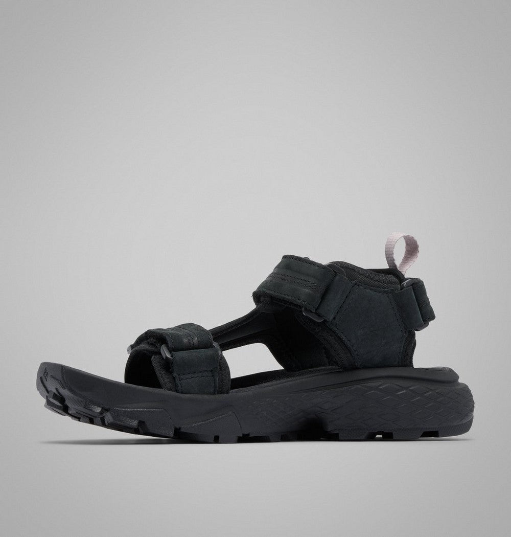 Women's Adjustable Nubuck Hiking Sandal - Black