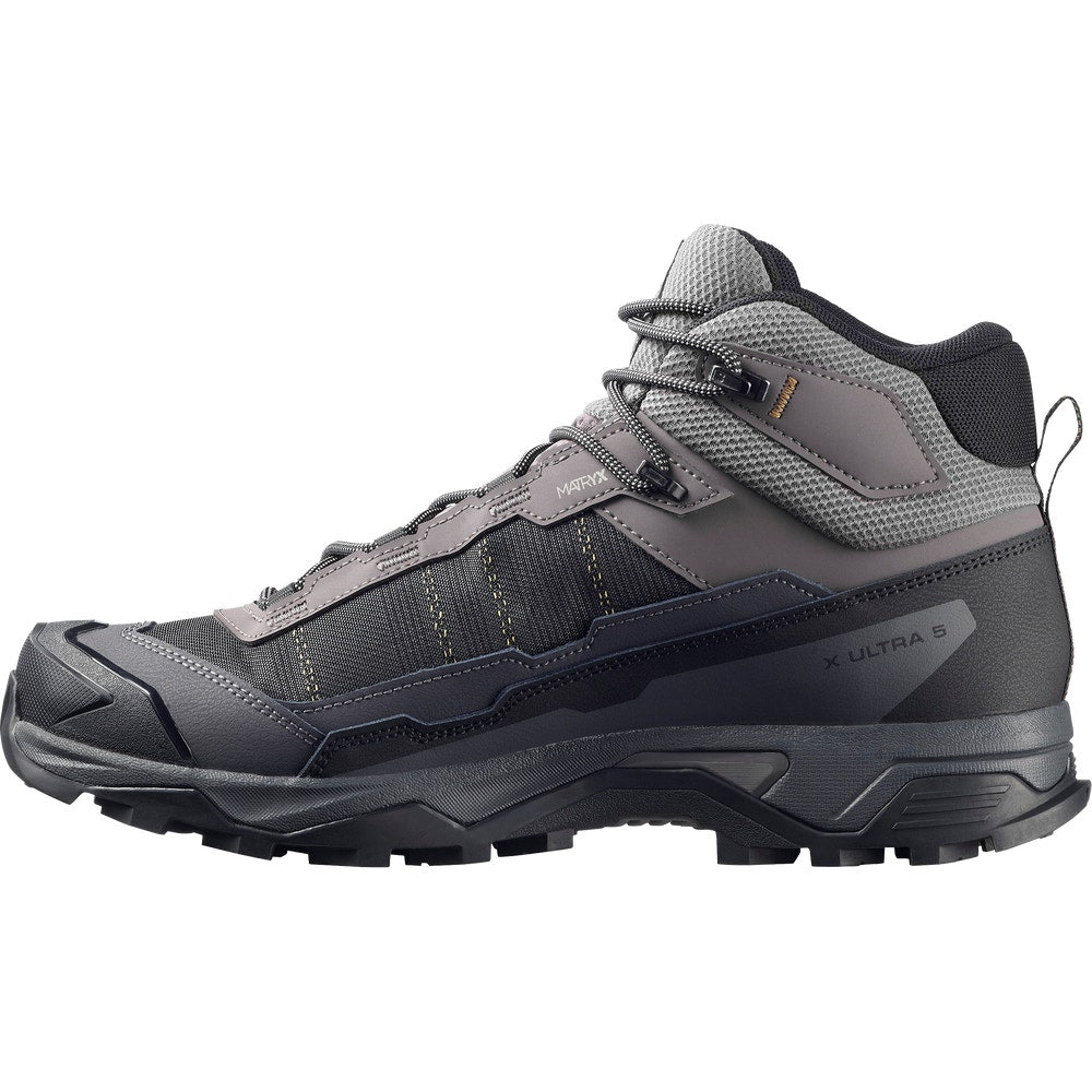 Men's Waterproof Mid Hiking Boots - Gray