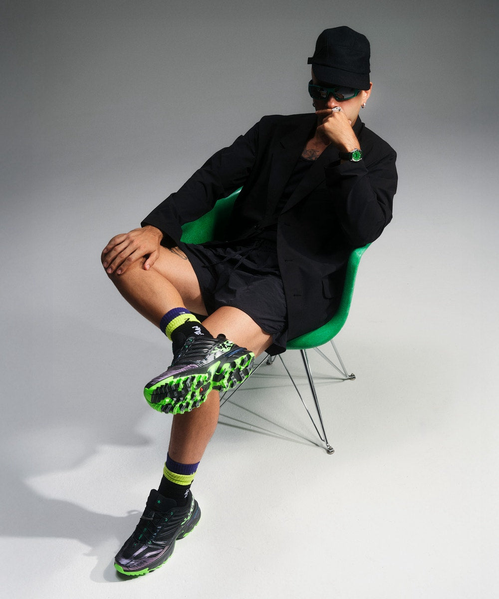 Caged Mesh Sneaker - Green