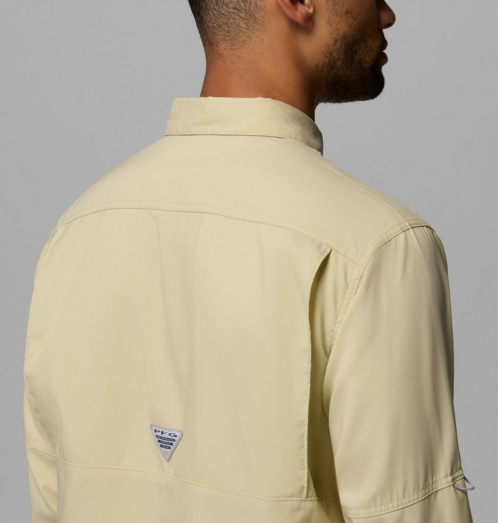 Men's Long Sleeve Fishing Shirt - White