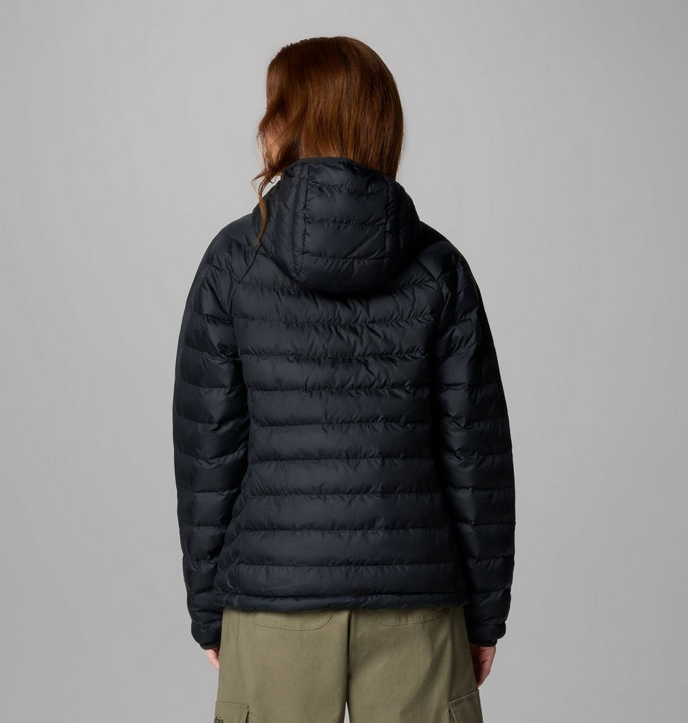 Women's Hooded Puffer Jacket - Navy