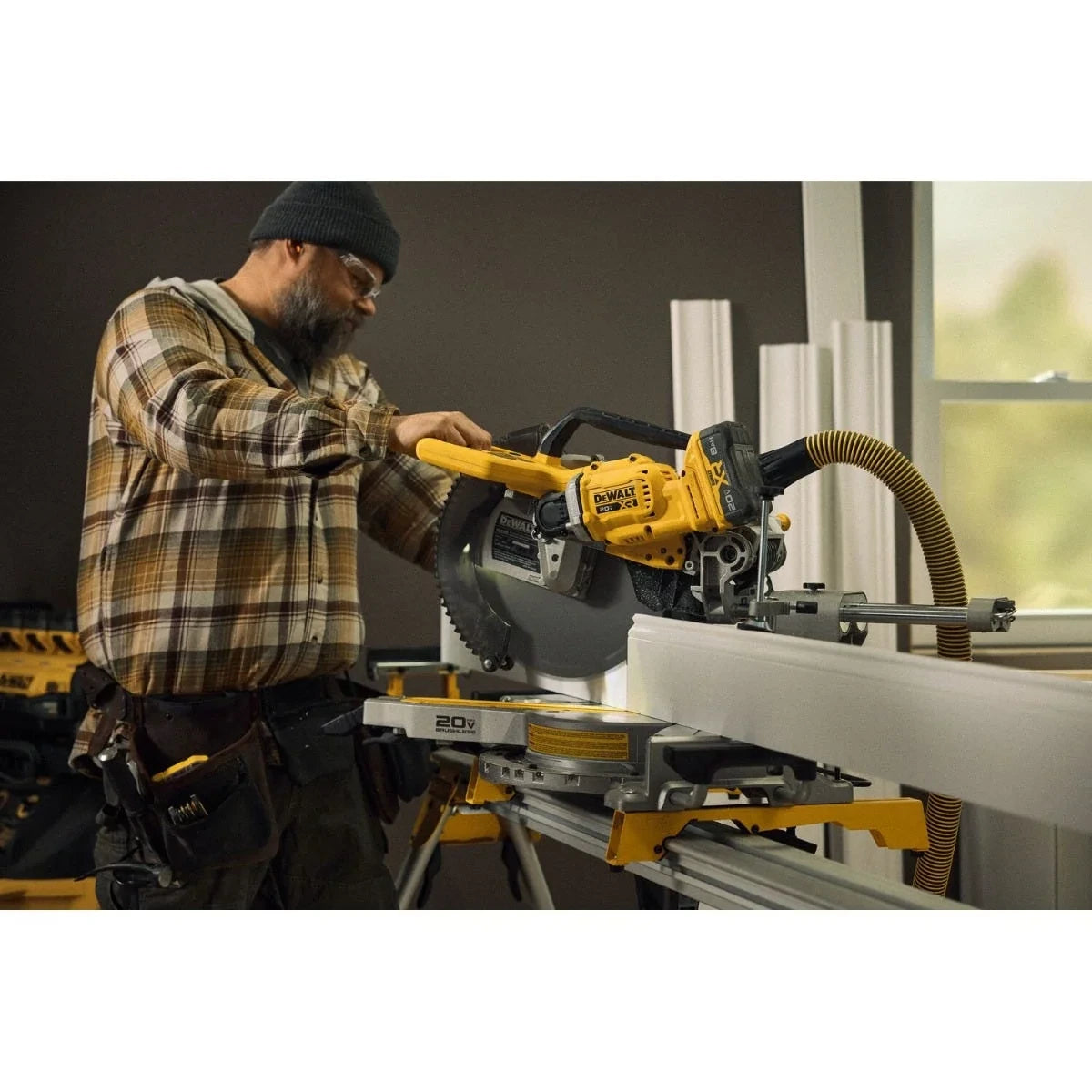 20V 12-Inch Double-Bevel Sliding Miter Saw