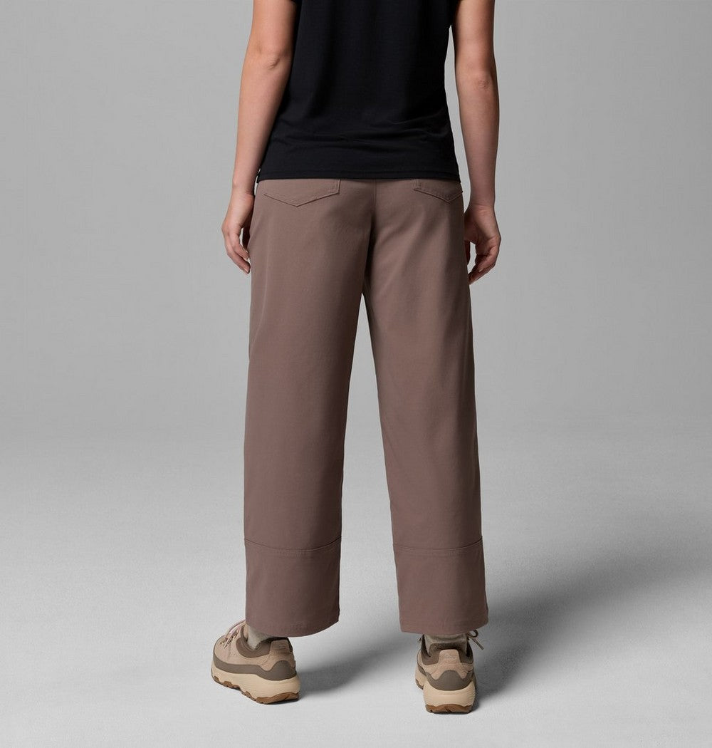 Women's Stretch Wide-Leg Pants - Green