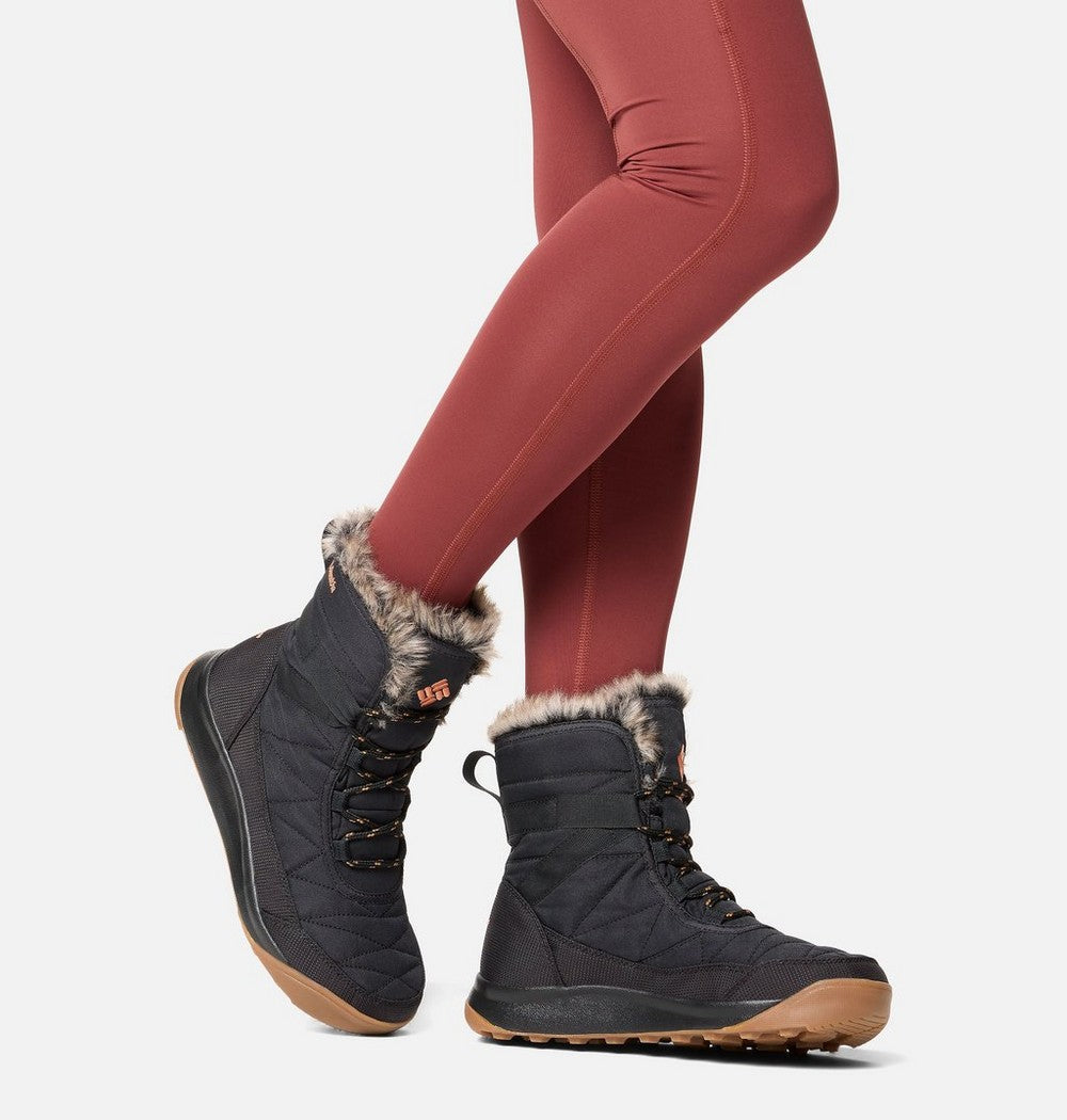 Women's Insulated Winter Ankle Boot - Gray Purple