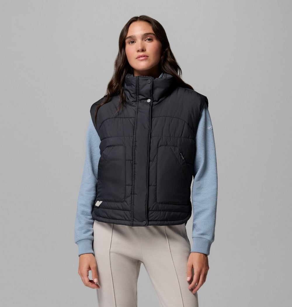 Women's Insulated Fishing Vest - Grey
