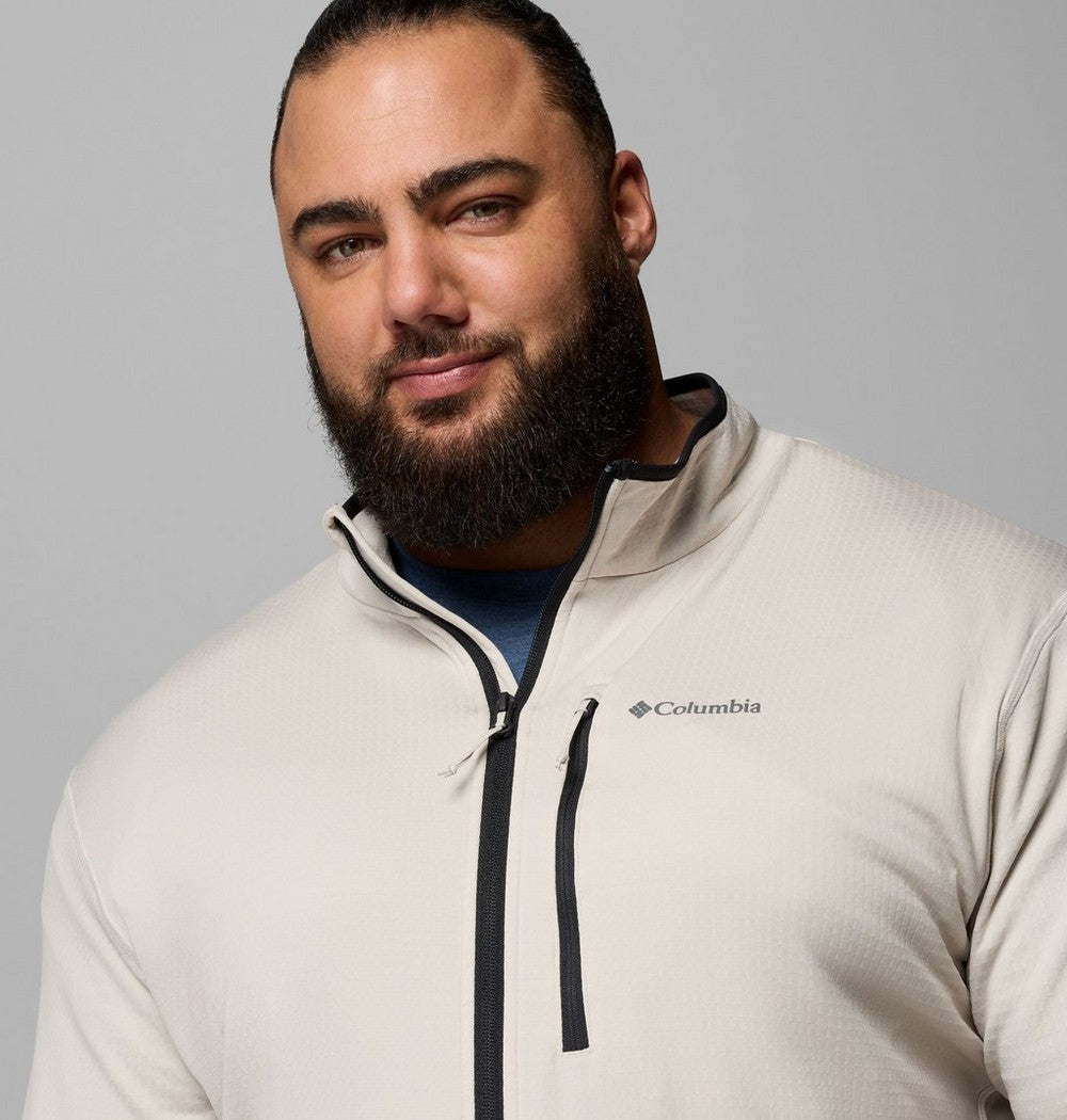 Men's Big Grid Fleece Full-Zip Jacket - Green