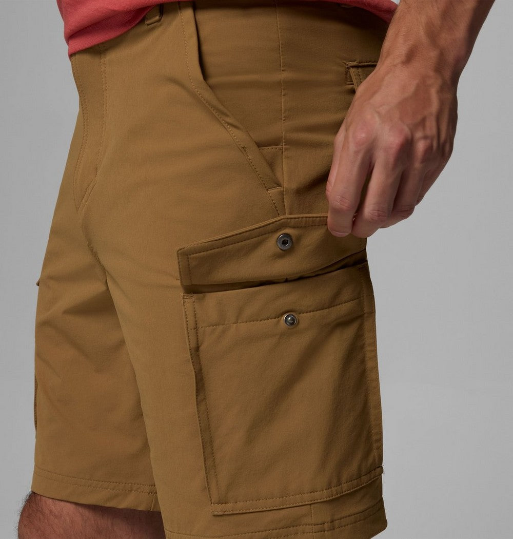 Men's Stretch Cargo Shorts - Black