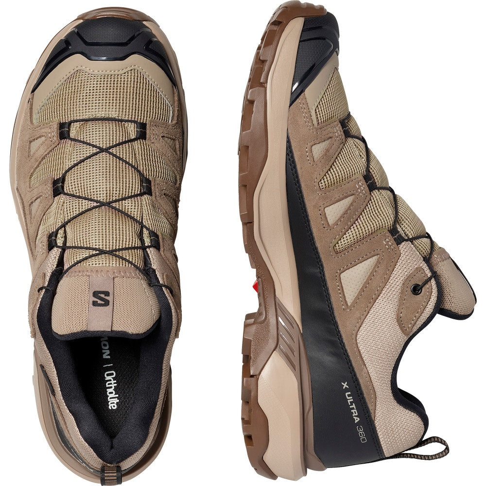 Waterproof Leather Hiking Shoe - Tan