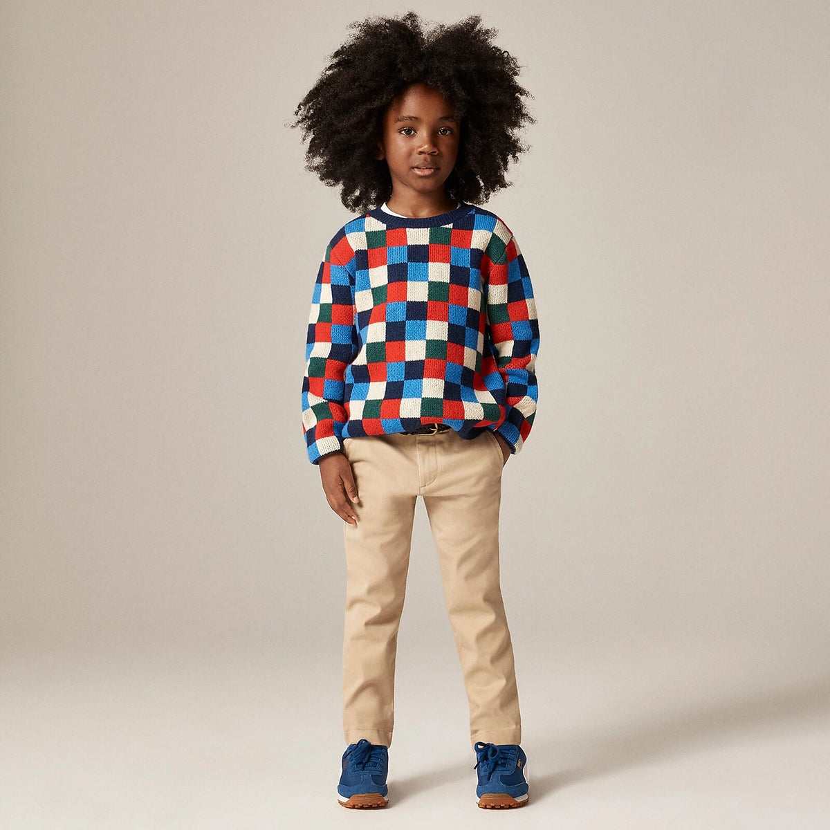 Boys' Slim Stretch Chino Pants - Gray