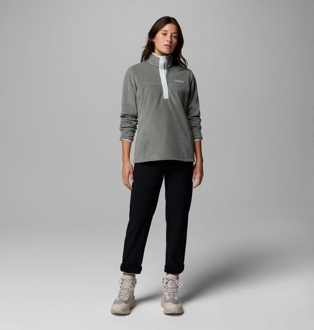 Women's Half-Snap Fleece Pullover - Navy