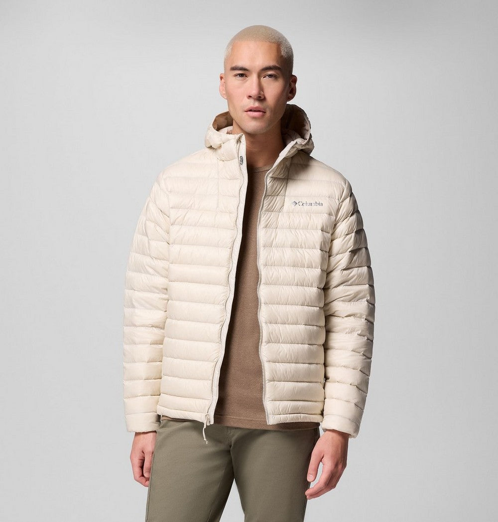 Men's Packable Down Hooded Jacket - Blue