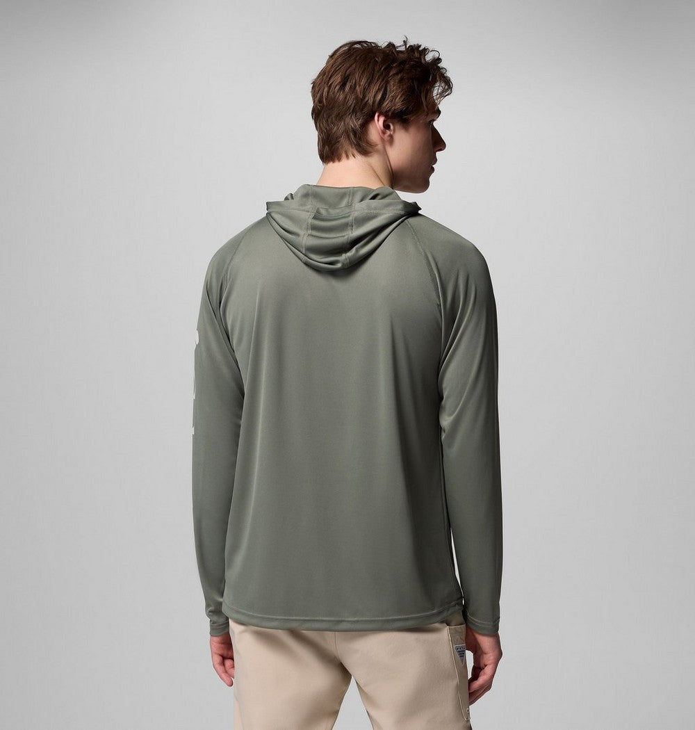 Men's Long-Sleeve Sun Hoodie - Gray