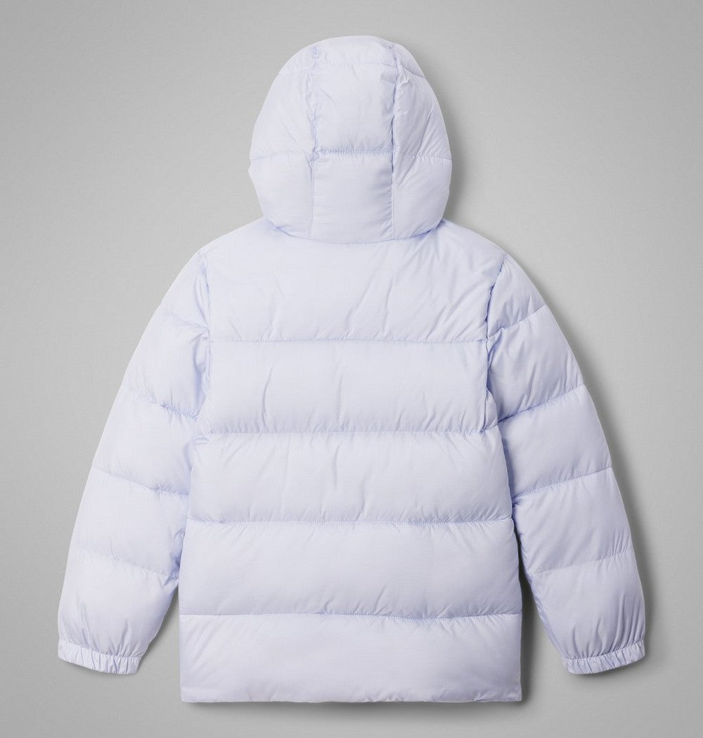 Kids' Hooded Insulated Puffer Jacket - Red Black