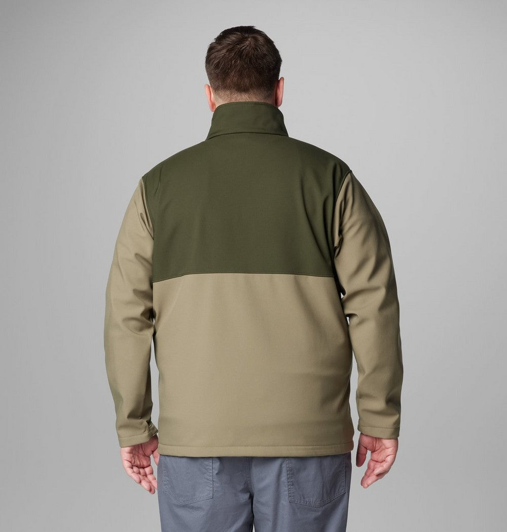 Men's Big Softshell Jacket - Grey