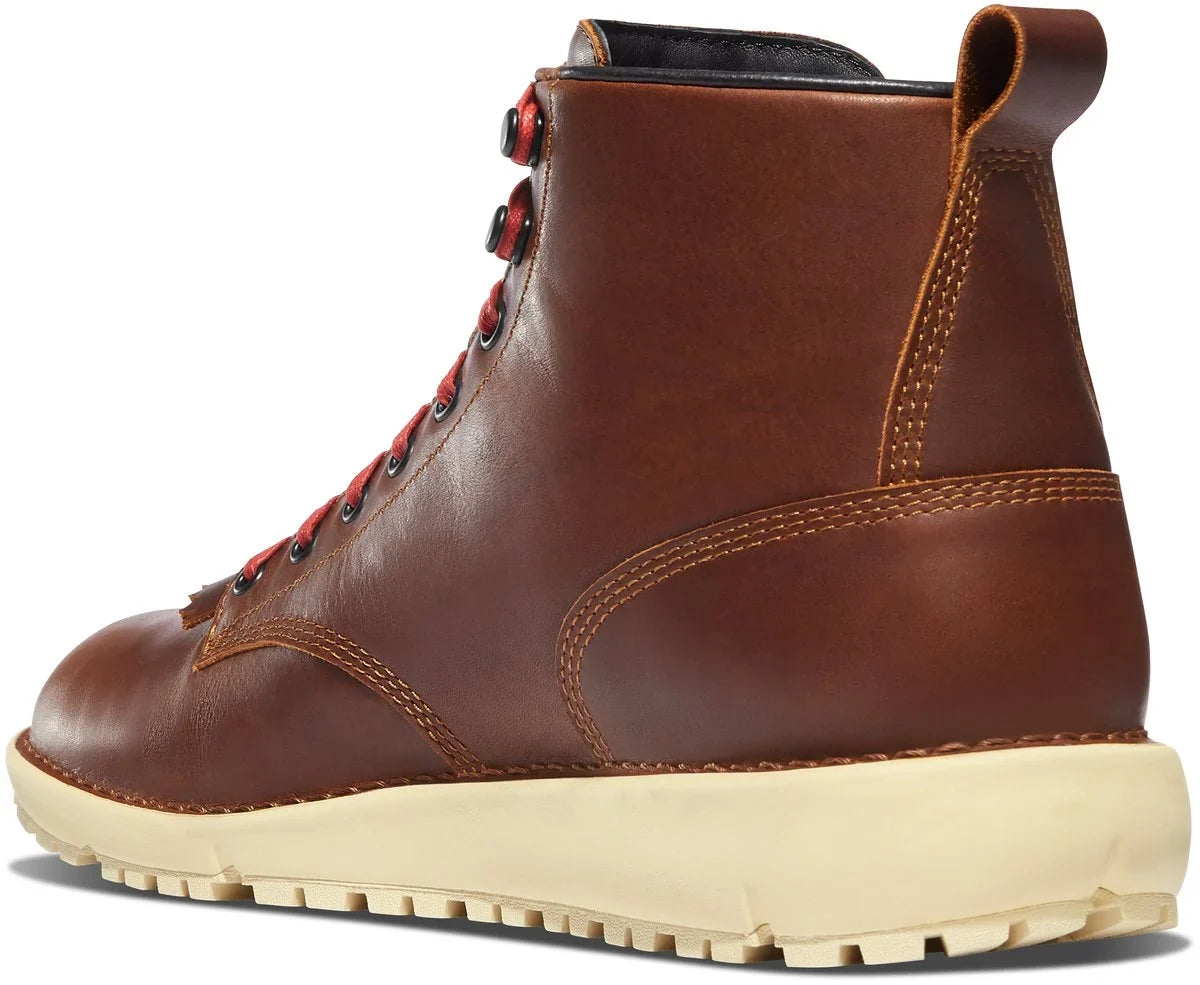Men's 6-Inch Waterproof Leather Boot - Brown