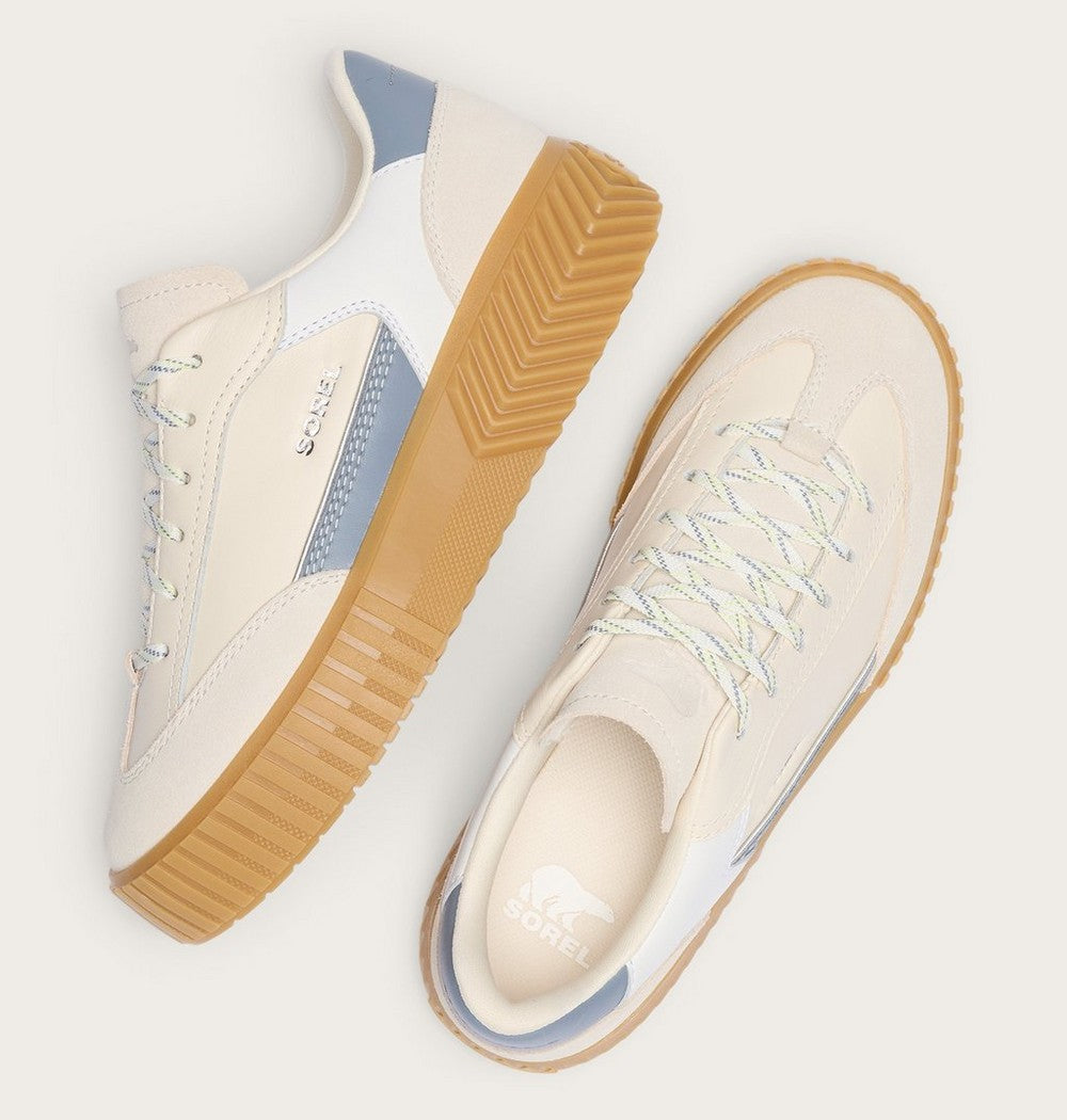 Women's T-Toe Leather Sneaker - Green