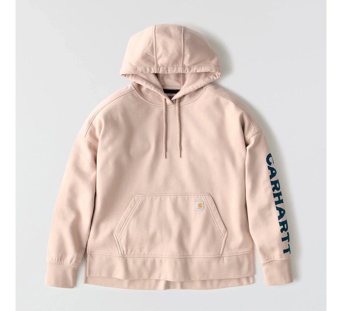 Women's Oversized Mountain Graphic Hoodie - Taupe
