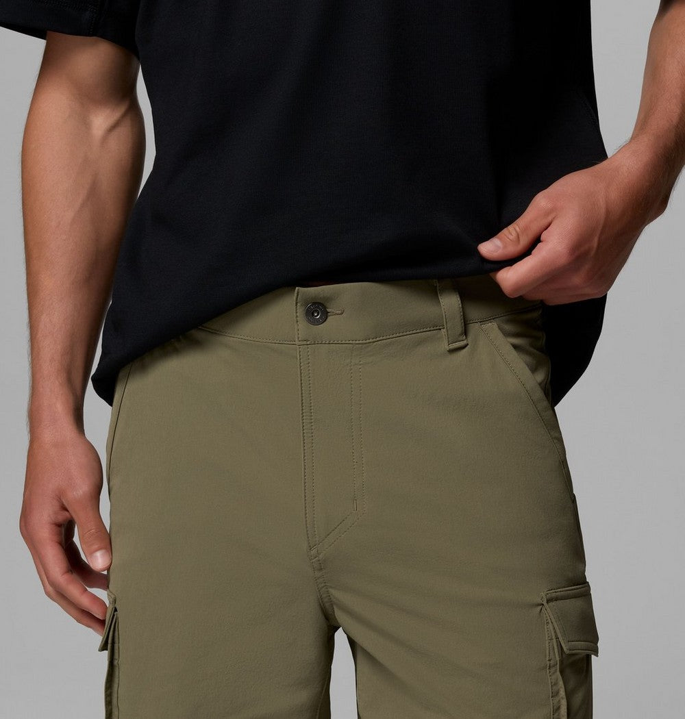 Men's Stretch Cargo Shorts - Black