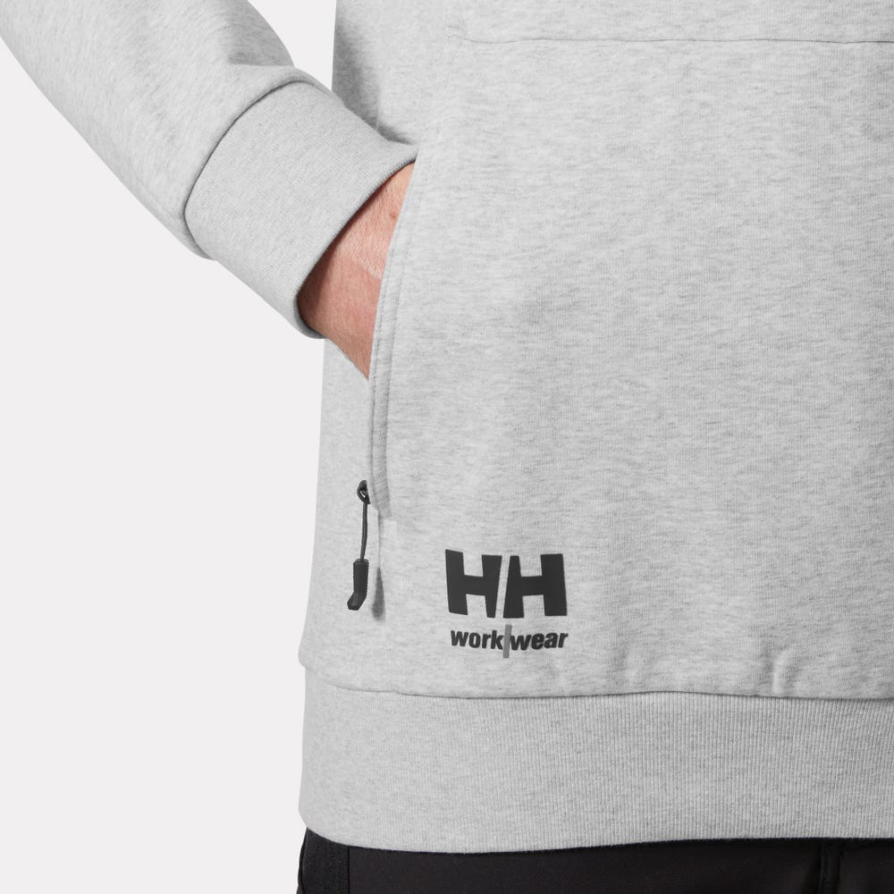 Men's Full-Zip Work Hoodie - Navy