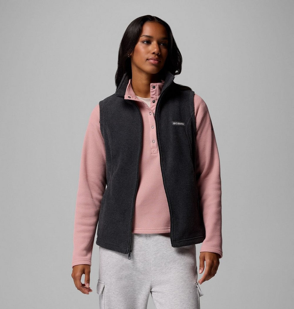 Women's Fleece Vest - Chalk