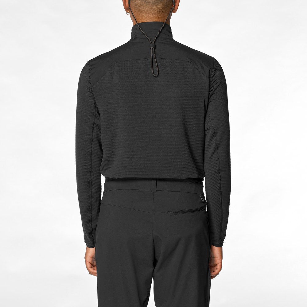 Men's Full-Zip Fleece Hybrid Jacket