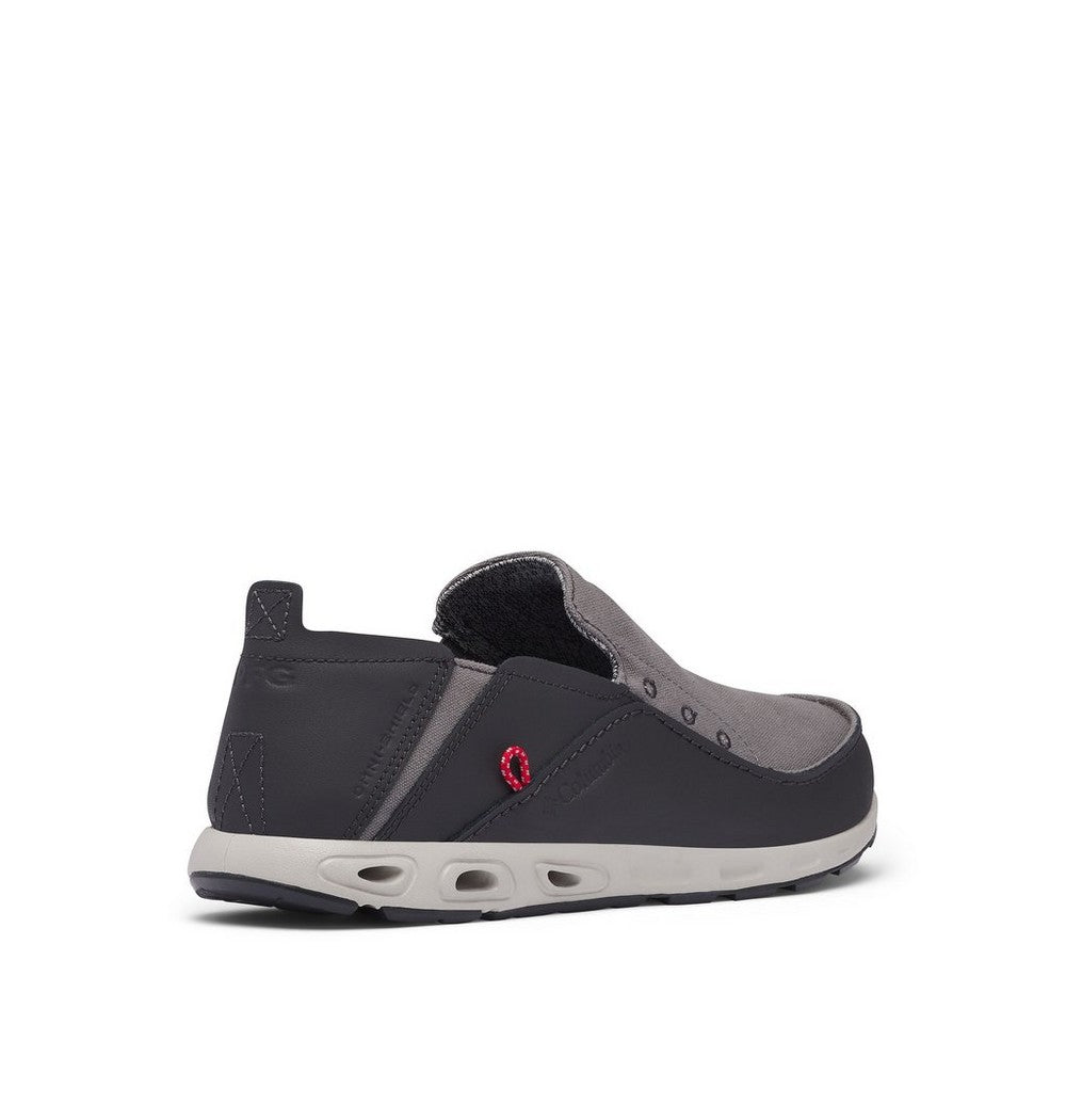 Men's Vented Slip-On Boat Shoe - Gray