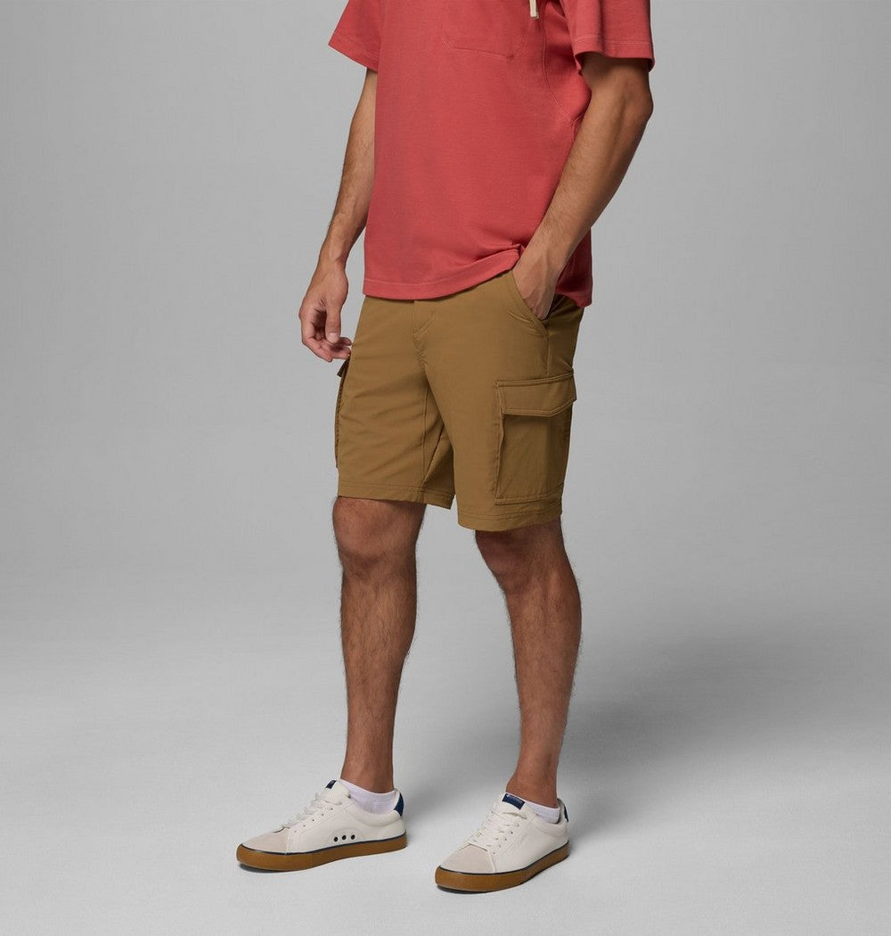 Men's Stretch Cargo Shorts - Black