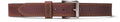 Oil-Tanned Leather Roller Belt - Brown