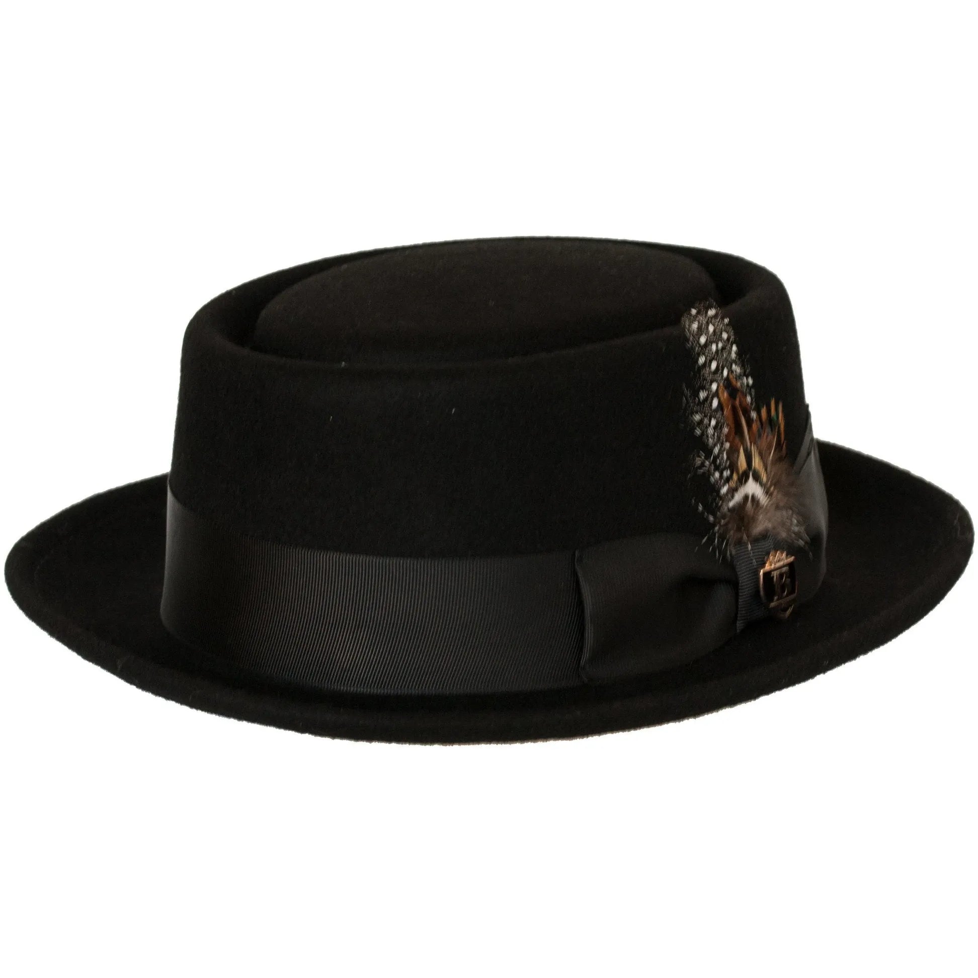 Thread Timeless Classic Wool Pork Pie - Black