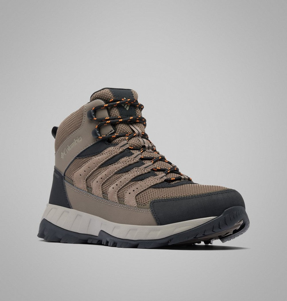 Men's Waterproof Mid Hiking Boot - Brown