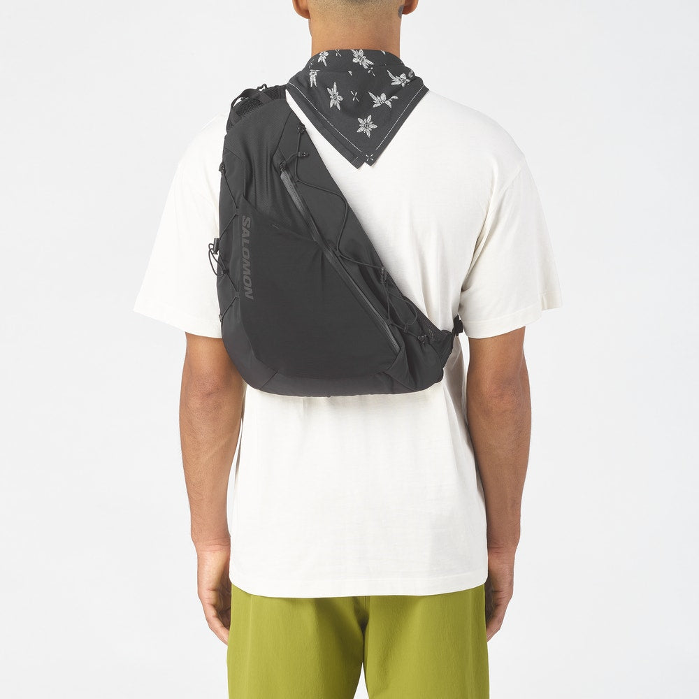 Unisex Crossbody Bag With Soft Flask